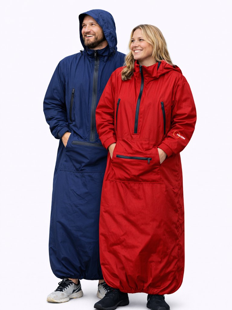 Iwom Convertible Jacket 2.0: Red